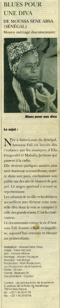 Aminata Fall - Blues pour une Diva