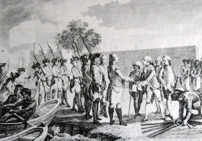 Rédition Georges Fall le 30 janvier 1779