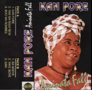 Jaquette de la K7 Kan Fore d' Aminata Fall